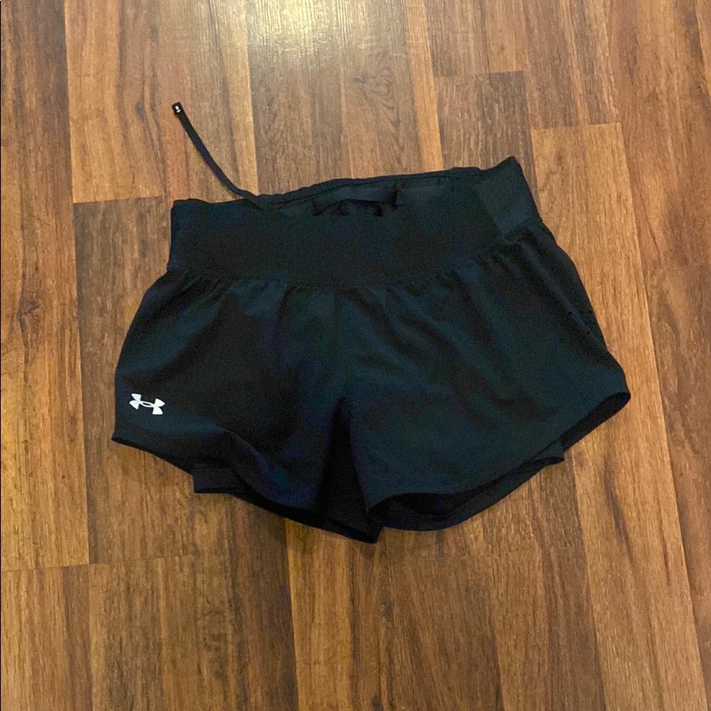 Black womens under Armour shorts